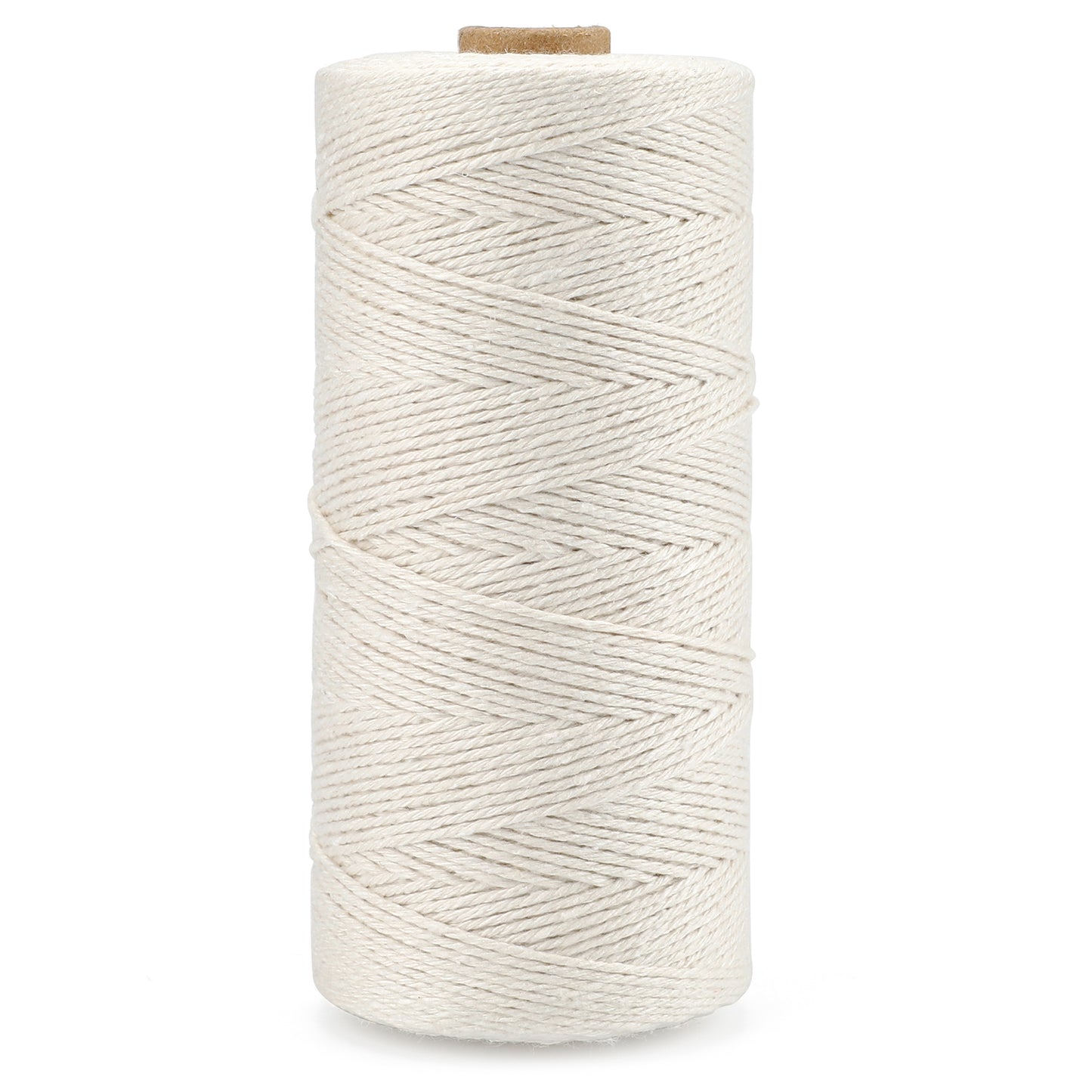 G2PLUS 300M Beige Gift String Twine, 1.0MM Cotton Wrapping Bakers String, 3Ply Butchers String, Handicrafts Decorative Cord Twine for DIY Gift Decorations