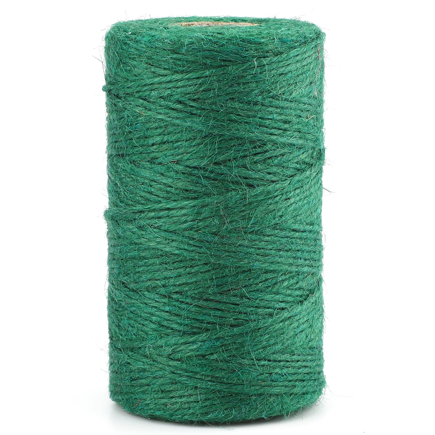 G2PLUS Green Jute String Twine 2MM, 100M Natural Garden Jute Rope, 3 Ply Art and Crafts Linen String for DIY Craft; Gardening Use