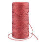 G2PLUS 100M Decorative Metallic String - 1.5mm Red Twine String for Crafts - Sparkle Bakers Thread Twine- Jewelry Thread Cord for DIY Crafts Gift Wrapping & Wedding Favors