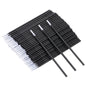 G2PLUS 200PCS Micro Applicators Brushes, Black Micro Applicators with Longer Tips, Eyelash Extension Applicators for Eyelashes Extensions