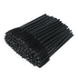 G2PLUS 100 PCS Black Eyelash Brushes Spoolies - Eyebrow Spoolie Brushes -Disposable Mascara Wands - Eyelash Extension Brushes for Extensions