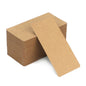 G2PLUS Blank Kraft Cards - 200PCS Blank Playing Cards - Paper Message Marking Cards as Flashcards Bookmarks, Spelling Cards - 8.8x5.4CM