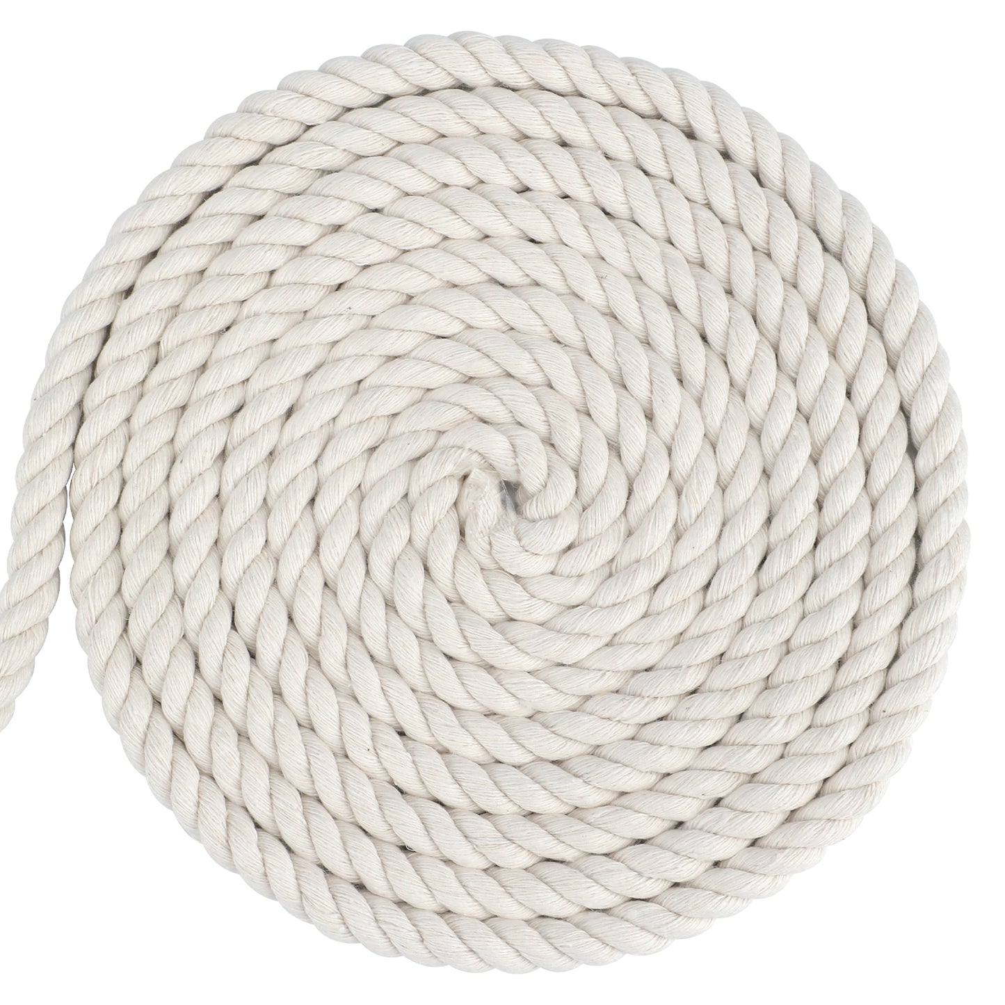 G2PLUS 10MM Beige Macrame Cord - 10M Thick Macrame Cotton Rope - Hanging Knitting Craft Rope for Wall Hanging Plant Hanger Knitting Craft