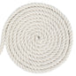 G2PLUS 10MM Beige Macrame Cord - 10M Thick Macrame Cotton Rope - Hanging Knitting Craft Rope for Wall Hanging Plant Hanger Knitting Craft