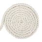 G2PLUS 14MM Beige Macrame Cord - 10M Thick Macrame Cotton Rope - Hanging Knitting Craft Rope for Wall Hanging Plant Hanger Knitting Craft