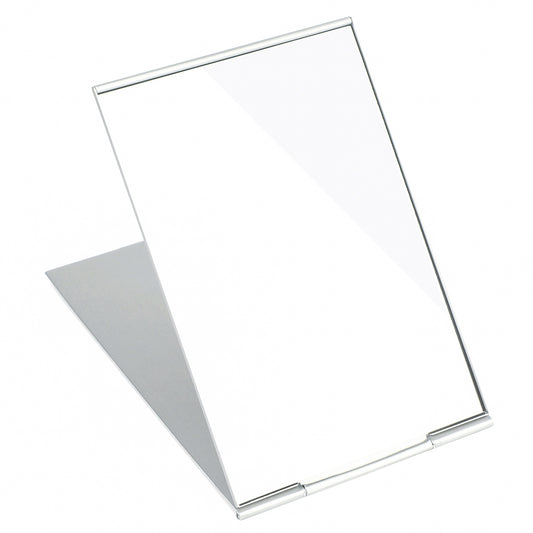 G2PLUS Little Travel Mirror - Portable Folding Mirror - Folding Pocket Compact Mirror - Lightweight Small Tabletop Mirror for Travelling and Make Up - 15x10x0.4CM