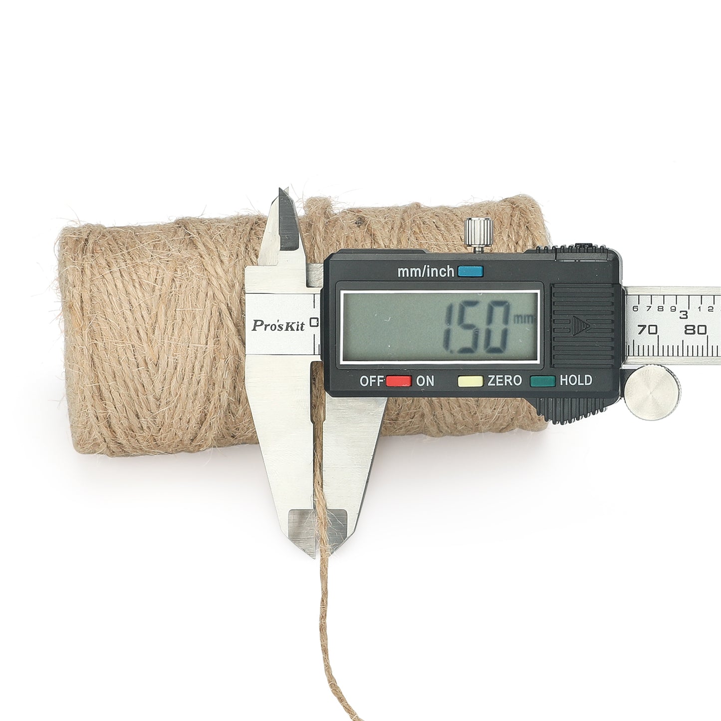 G2PLUS 100M Braun Juteschnur, 1.5mm Jute Schnur für Garten, 2-Lagig Bastelschnur für Basteln, Jute Dekokordel für DIY Kunstgewerbe Gartenarbeit