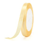 G2PLUS Champagne Gold Stain Ribbons, 10mm Gift Wrap Ribbon, 22M Ribbons for Gift Wrapping, Christmas Day Decorative Ribbon, Thick Fabric Ribbon, Gift Wrapping Ribbon for Crafting, Wedding Party Deco