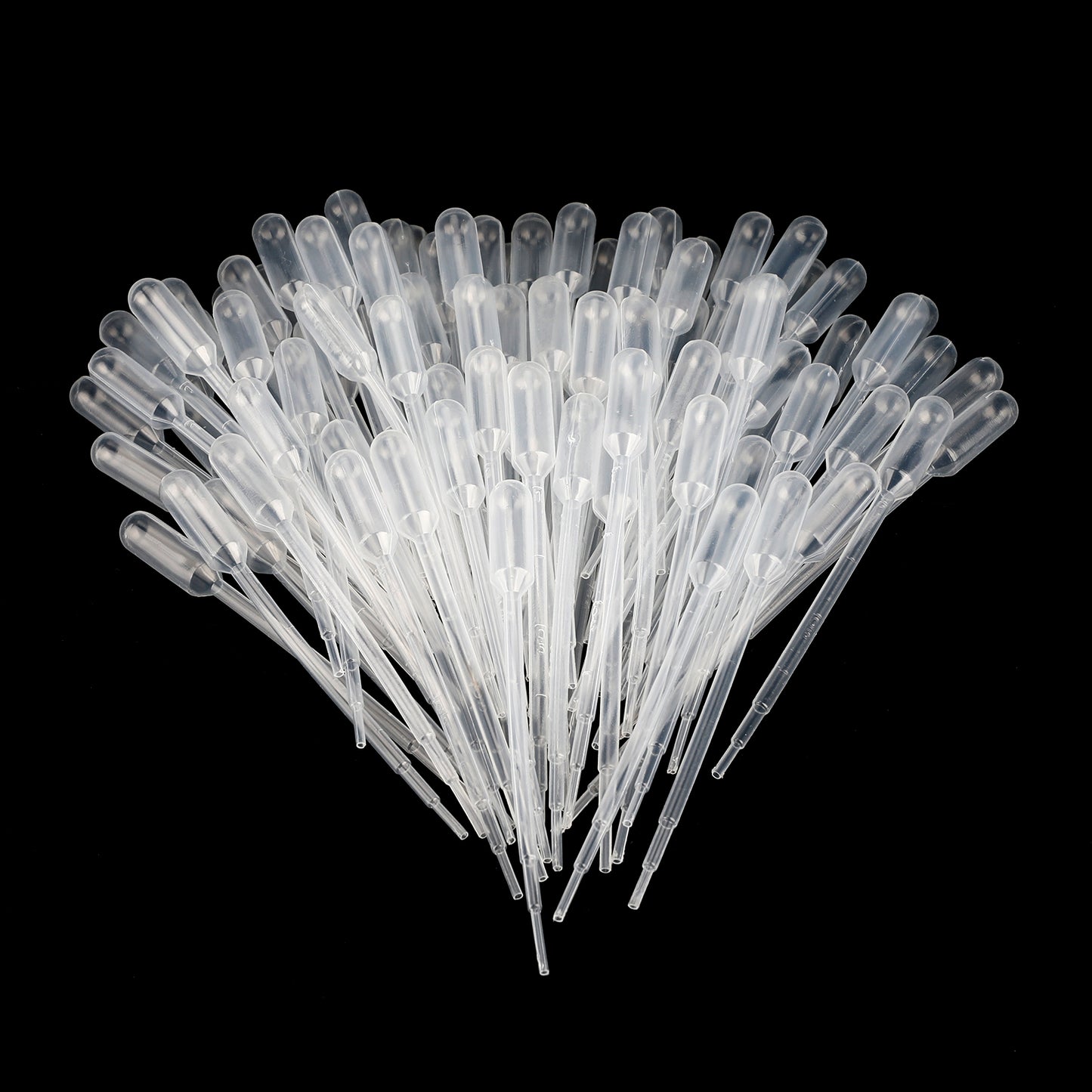 G2PLUS 1ML Plastic Dropper, 25Pcs Pipettes Dropper, Clear Graduated Dropper, Disposable Transfer Pipettes for Essential Oils, Kids Activities, DIY Art and Make up Tool