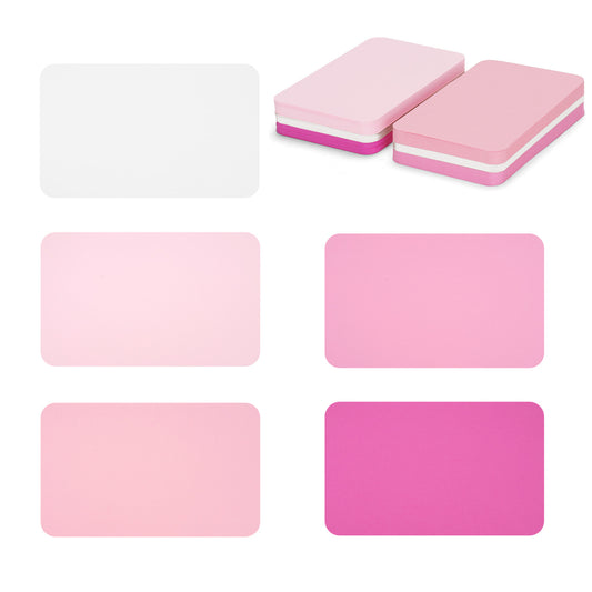 G2PLUS 120PCS Mini Note Cards: 5 Variety Colors Cardstock Paper 2.4 x 4 in Blank Business Card to Write On, Small Thank You Cards for DIY Design, Gift Wrapping, Party Decor, Blank Index