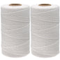 G2PLUS 200M White Cotton String Twine -2MM Craft Cotton Cord - Cotton Butchers Thread Twine Perfect for Cooking, DIY Crafts and Handmade