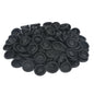 G2PLUS Black Finger Cots 200 PCS Latex Anti-Static Finger Covers Finger Tip Rubber Protect Keeping Dressing Dry and Clean