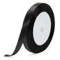 G2PLUS Black Stain Ribbons, 10mm Gift Wrap Ribbon, 22M Ribbons for Gift Wrapping, Halloween Day Decorative Ribbon, Thick Fabric Ribbon, Gift Wrapping Ribbon for Crafting, Halloween Party Decoration
