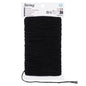 G2PLUS Black Cotton Twine - 2mm 164Ft Crafts String Cotton Rope for Butchers, Gift Wrapping, DIY Crafts, Decorations & Small Business Packaging