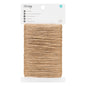 G2PLUS 2MM Jute String Twine, 50M Brown Natural Garden String, 2 Ply Natural Jute String for Craft, Art and Crafts Linen String for DIY Craft; Gardening Use