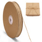 G2PLUS 328FT Jute Twine 2mm 3 Ply Natural Craft Twine String for Gift Wrapping, DIY Crafts, Gardening & Home Use