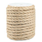 G2PLUS 10MM Thick Jute Hemp Rope, 15M Natural Jute String Twine, Craft Rope for DIY Cat Scratcher, Gardening Bundling Craft Decoration