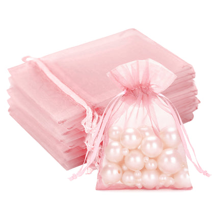 G2PLUS Baby Rosa Organzasäckchen 7x9cm: Klein Geschenk Organzabeutel, Organza Säckchen, 50 Stück Organza-Beutelchen mit Kordelzug Sie als Hochzeit Bonbonsbeutel,Schmuckbeutel Besuche den G2PLUS-Store 4,6 4,6 von 5 Sternen   (615) | Diese Seite durchsuchen