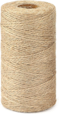 G2PLUS 100M Braun Juteschnur, 1.5mm Jute Schnur für Garten, 2-Lagig Bastelschnur für Basteln, Jute Dekokordel für DIY Kunstgewerbe Gartenarbeit