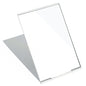 G2PLUS Portable Folding Vanity Mirror, Ultra-Slim Aluminum Shell Small Travel Makeup Mirror, 3.94 x 2.64 Inch Compact Tabletop Mirror for Purse, Bathroom, Beauty and Grooming