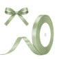 G2PLUS Sage Green Satin Ribbons 10mm: 44 Gift Wrap Ribbon for Crafting, Christmas, Wedding Party Decoration