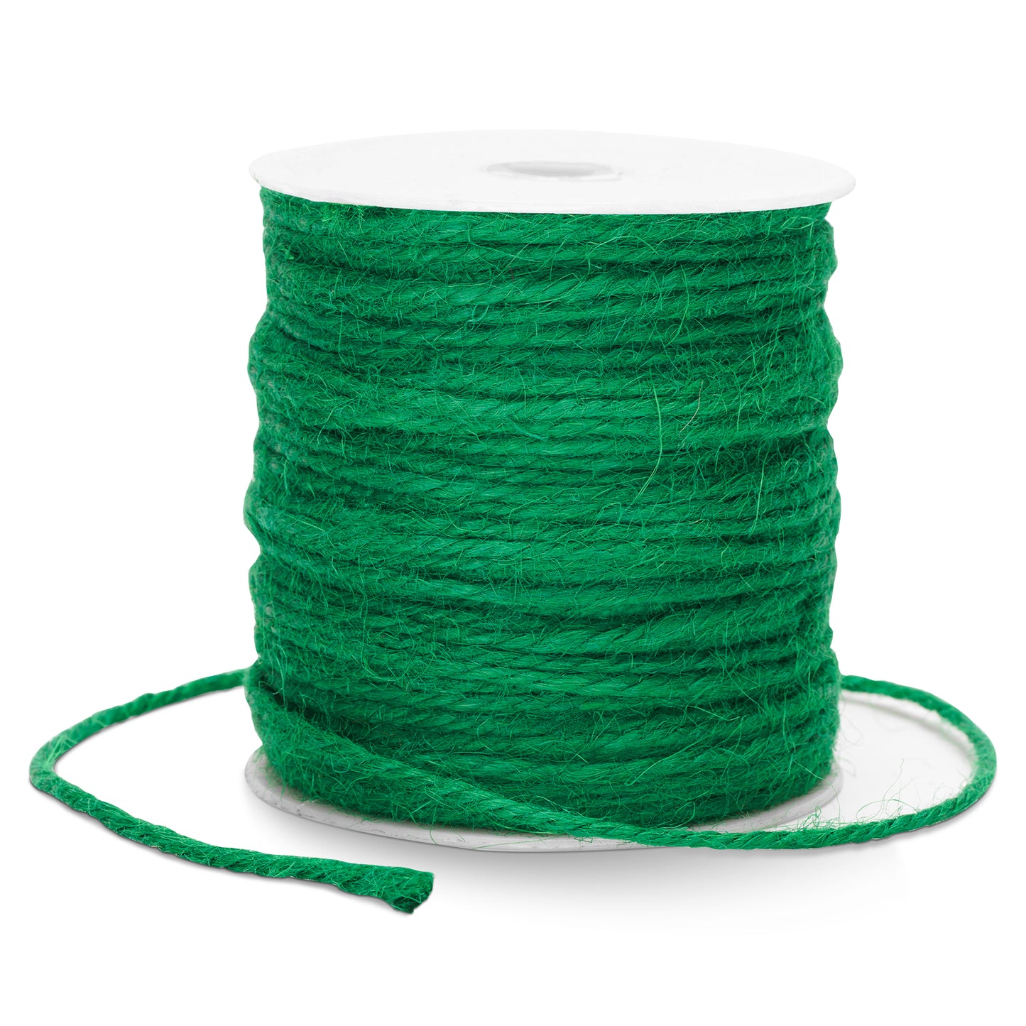 G2PLUS Natural Jute Twine String, 3mm Jute Garden Twine, 328 Feet Jute Twine String for Crafts, 3 Ply Hemp Twine Rope for Gift Wrapping and Climbing Plants, Arts, Decoration Packing String（Green）