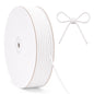 G2PLUS White Macrame Cotton Rope Cord 3MM Craft Cotton Twine String, 100M Durable Bakers Twine for DIY Crafts and Handmade Arts (White)