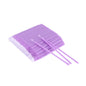 G2PLUS 200PCS Micro Applicators Brushes, Light Purple Micro Applicators, Eyelash Extension Applicators for Eyelashes Extensions