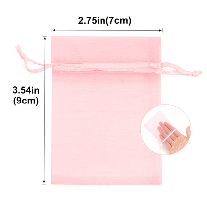 G2PLUS Baby Rosa Organzasäckchen 7x9cm: Klein Geschenk Organzabeutel, Organza Säckchen, 50 Stück Organza-Beutelchen mit Kordelzug Sie als Hochzeit Bonbonsbeutel,Schmuckbeutel Besuche den G2PLUS-Store 4,6 4,6 von 5 Sternen   (615) | Diese Seite durchsuchen