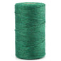 G2PLUS Green Jute String Twine 2MM, 100M Natural Garden Jute Rope, 3 Ply Art and Crafts Linen String for DIY Craft; Gardening Use
