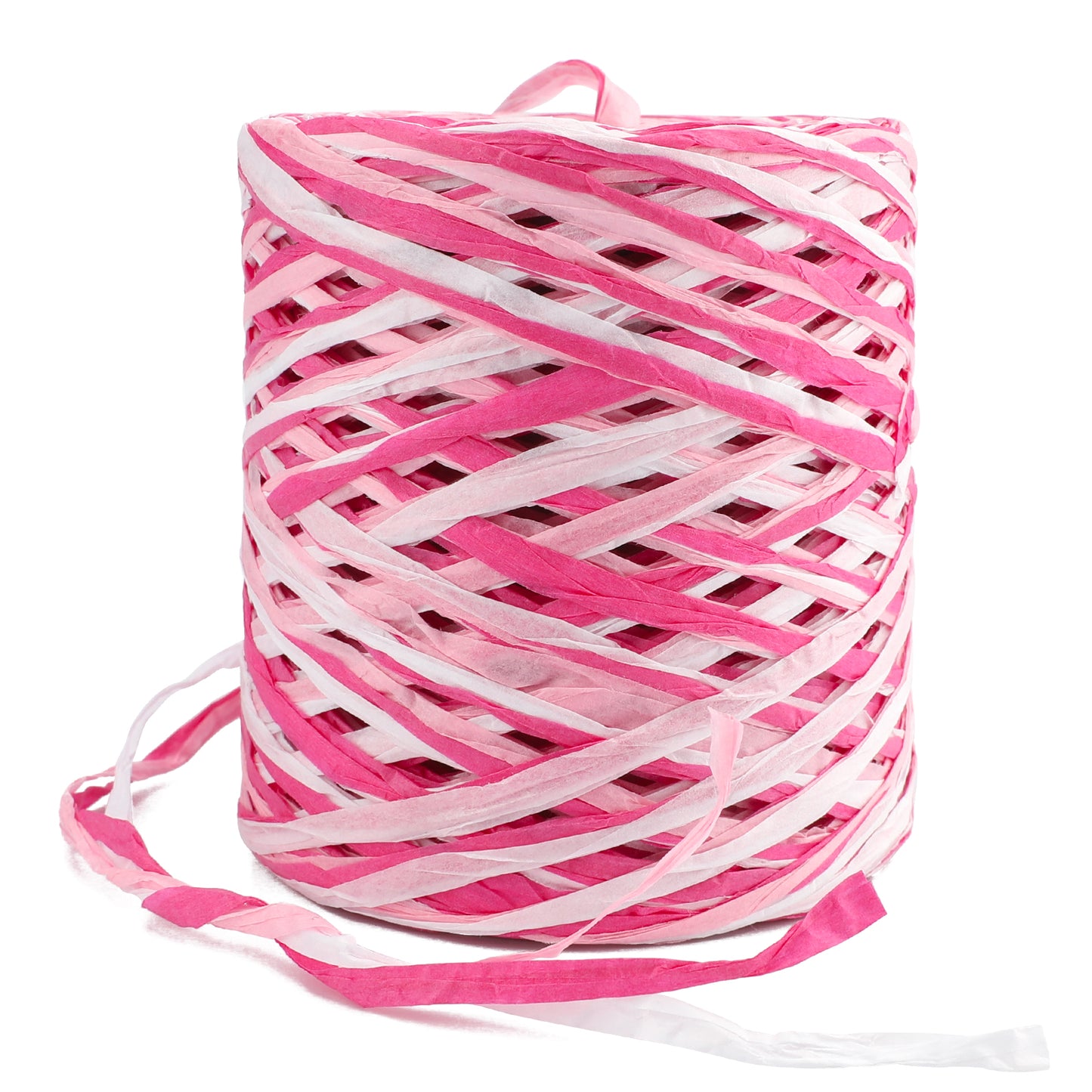G2PLUS 160M Colored Raffia Paper Ribbon, 3ply Raffia Paper Packaging Ribbons for Crafting String Twine for Gift Box Wrapping