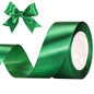 G2PLUS Dark Green Stain Ribbons, 40mm Sage Green Ribbons for Gift Wrapping, 22M Gift Wrap Ribbon, Decorative Gift Wrapping Ribbon for St Patrick's Day, Crafting, Wedding Party Decoration