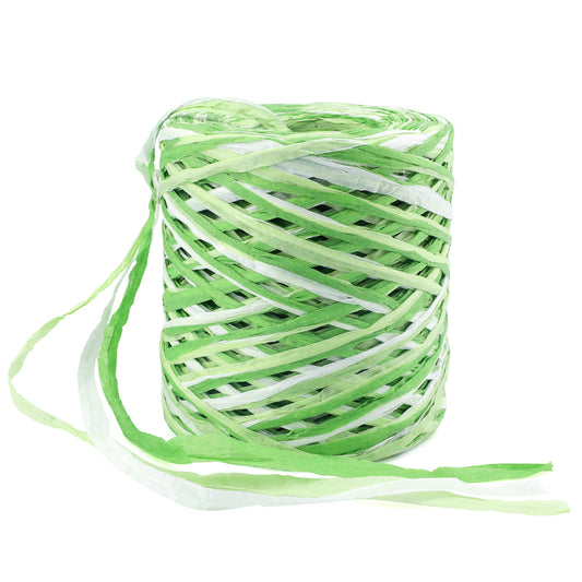 G2PLUS 160M Colored Raffia Paper Ribbon, 3ply Raffia Paper Packaging Ribbons for Crafting String Twine for Gift Box Wrapping