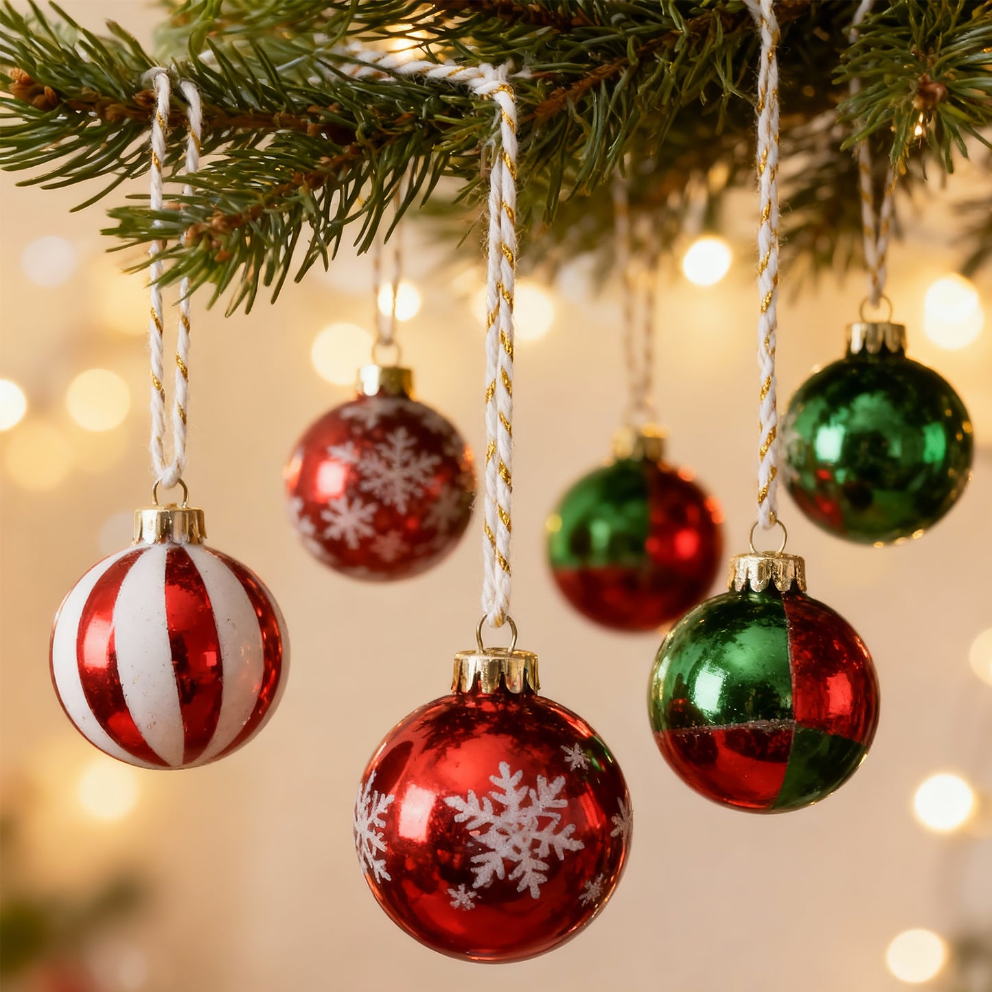 G2PLUS 328ft Gold and White Twine String - 2mm Metallic Bakers Twine for Gift Wrapping, DIY Crafts, Holiday Decorations, Party Favors