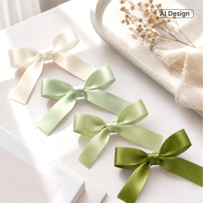 G2PLUS Sage Green Satin Ribbon for Gift Wrapping, 4 Rolls, 20mm x 22m 88m Total Gift Wrapping Ribbon, Ribbon for Weddings, Baby Showers, DIY Crafts, Bows, Bouquet Wrapping