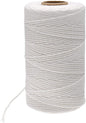 G2PLUS White Cotton String Twine, 100M Gift Wrapping Bakers String, 2MM Handicrafts Decorative Cord Twine for DIY Gift Decorations