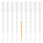 G2PLUS 5ML Plastic Dropper, 25Pcs Pipettes Dropper, Clear Graduated Dropper, Disposable Transfer Pipettes for Essential Oils, Kids Activities, DIY Art and Make up Tool