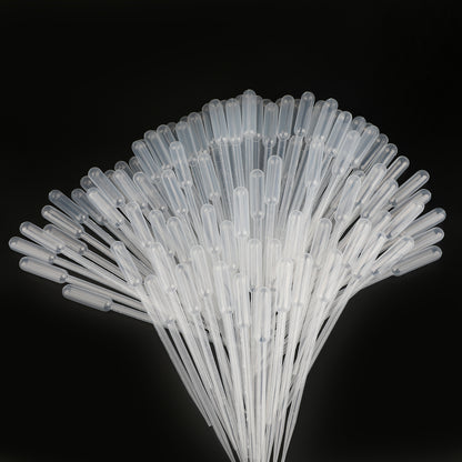 G2PLUS 5ML Plastic Dropper, 25Pcs Pipettes Dropper, Clear Graduated Dropper, Disposable Transfer Pipettes for Essential Oils, Kids Activities, DIY Art and Make up Tool