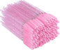G2PLUS 50 PCS Disposable Eyelash Brushes Spoolies: Pink Crystal
