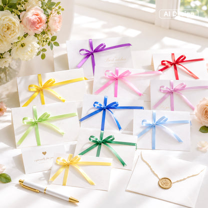 G2PLUS Rainbow Satin Ribbon for Gift Wrapping, 12 Rolls, 10mm x 9m 108m Total Gift Wrapping Ribbon, Ribbon for Birthday Parties, Rainbow-Themed Decor, DIY Crafts