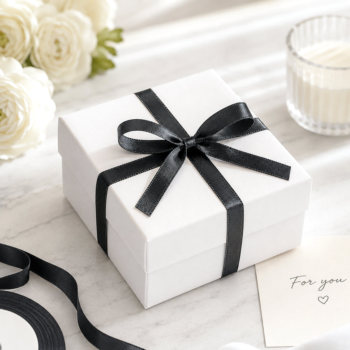 G2PLUS Black Satin Ribbons 10mm: 44m Gift Wrapping Ribbon for Crafting, Christmas, Holloween Party Decoration