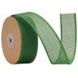G2PLUS 4cm Wired Burlap Ribbon, Green Wired Ribbon for Crafting,10m Hessian Wired Ribbon for Bows Making, Wired Ribbon for Gift Wrapping, Wired Ribbon for Wreaths, Christmas Decoration