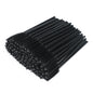 G2PLUS 50pcs Disposable Eyelash Brushes, Mascara Wands Applicator Makeup Kits, Eyelash Spoolies Brushes for Lash Extensions, Eyebrow Grooming, Makeup Kit, Salon Professional Use (Black)