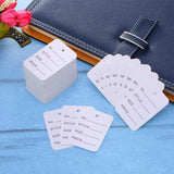 1000 PCS Price Tags, Clothes Size Tags Coupon Tags Making Tag White Store Tags Clothing Tags, 1.94" X 1.38" - G2plus
