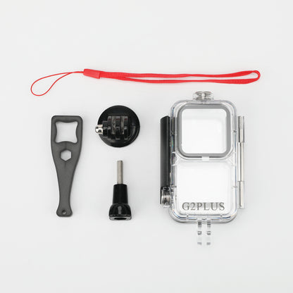 G2PLUS Waterproof Housing Case for Camera, Underwater Photography Protective Case Accessories kit