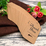 Thank You for Celebrating with Us ,Original Design Paper Gift Tags,100 PCS Kraft Paper Tags Price Tags with 100 Feet Natural Jute Twine - G2plus