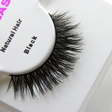 100% Real Mink Fur False Eyelashes, Long Thick Fake Eyelashes for Lash Extensions Makeup, Handmade, Reusable, 2 Pairs Pack - G2plus