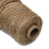 Natural Jute Twine for Crafts, 2mm x 328 Feet, Natural Hemp Cord Jute Rope Twine Roll for Arts & Crafts Gift Tags Christmas Present Wrapping DIY Gift Packaging - G2plus