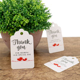 Original Design Thank You for Sharing Our Special Day - Bridal Wedding Gift Tags 100PCS Baby Shower Tags with 100 Feet Twine for DIY & Gift Wrapping (White) - G2plus